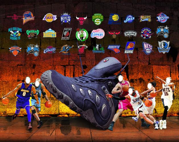 nba篮球鞋平面广告psd分层模板